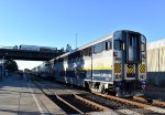 Amtrak Capitol Corridor Train # 527 with California Car # 6962 on the rear at Berkeley Station